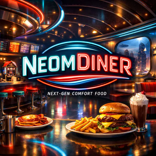 NeomDiner.com — premium domain name for sale