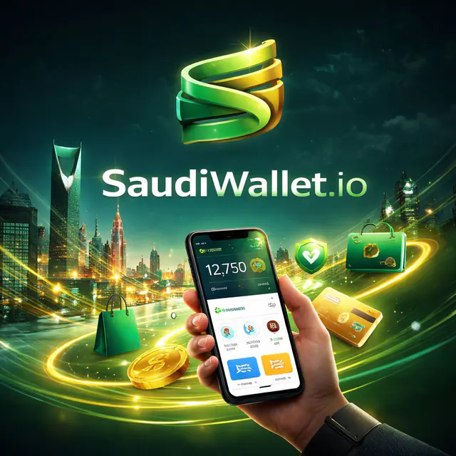 SaudiWallet.io — premium domain name for sale
